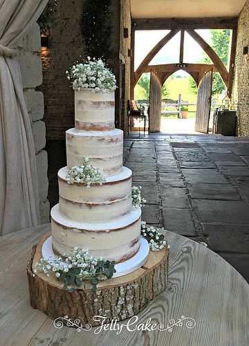 torta za vencanje - rusticna dekoracija