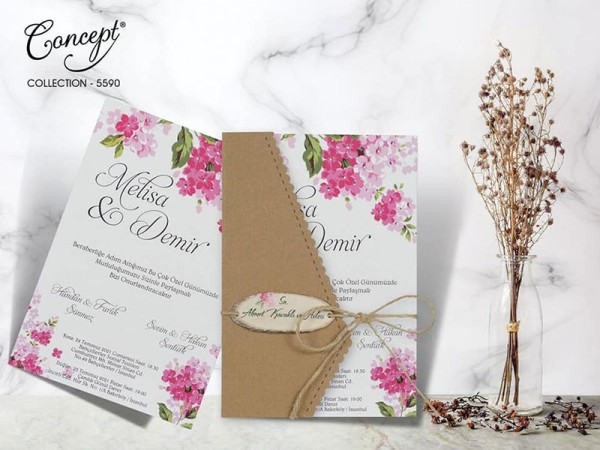 Pozivnice za venčanje Hartijel