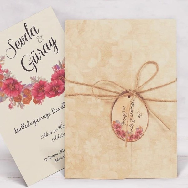 Pozivnice za venčanje Hartijel