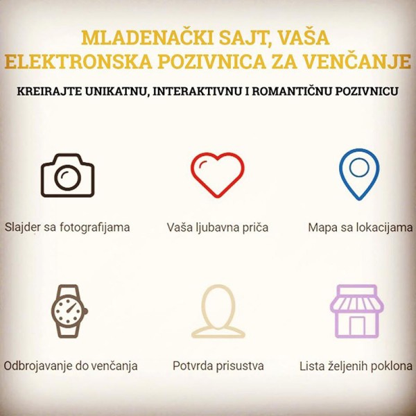Sajt za venčanje