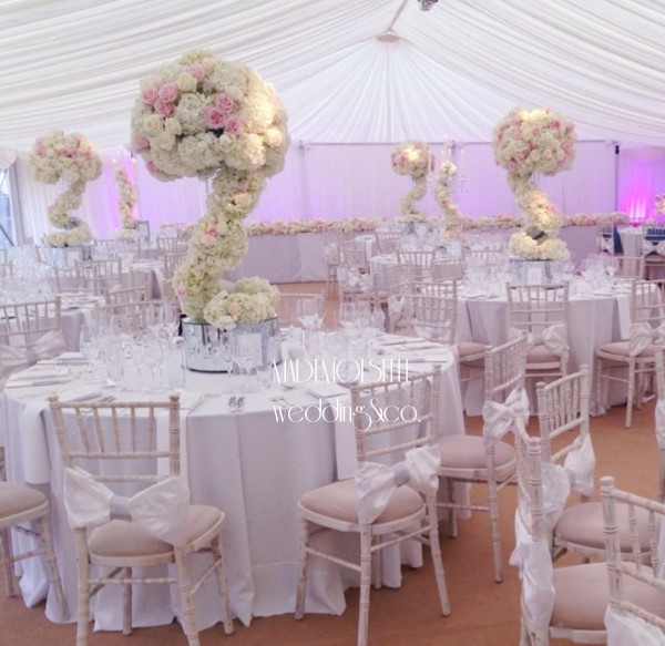 Dekoracija venčanja Mademoiselle