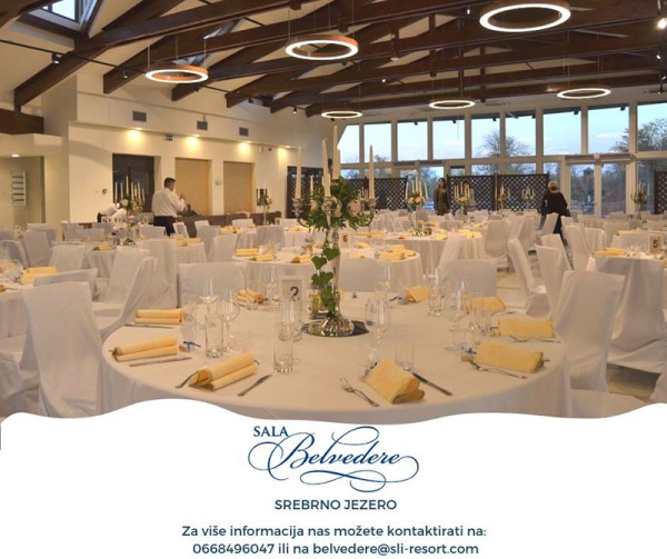 Svečana Sala Belvedere Srebrno Jezero